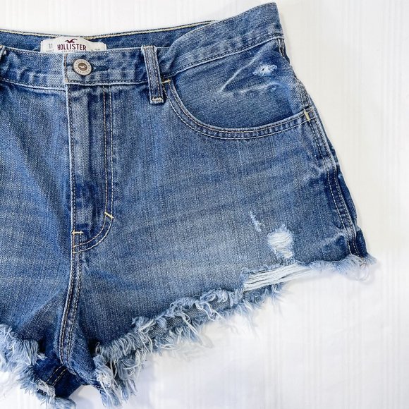 Hollister | High Rise Cutoff Jean Shorts | 11 / 30 - Picture 6 of 14